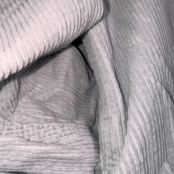 Buffalo David Bitton Gray Textured Shacket size S oversized. - Picture 5 of 7